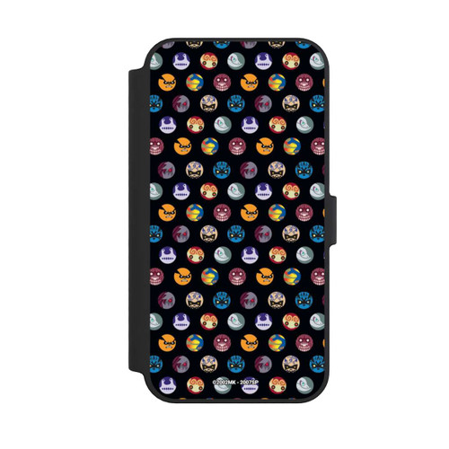 Apple iPhone 14 Pro Max NIVOflip Bijuu Muster Schwarz