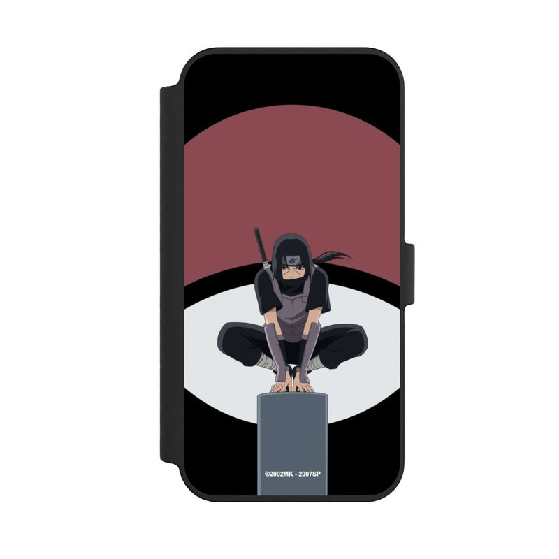 iPhone 14 Pro Max NIVOflip Itachi Uchiha Symbol schwarz