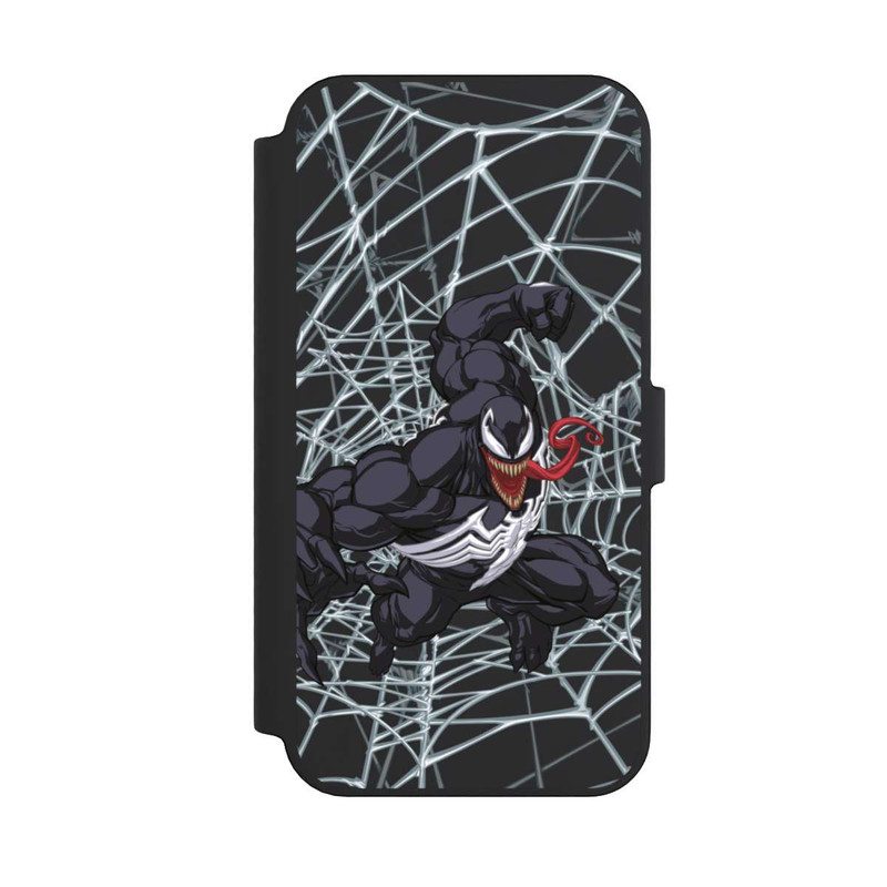 iPhone 14 Pro Max NIVOflip Venom Toile d'Araignée