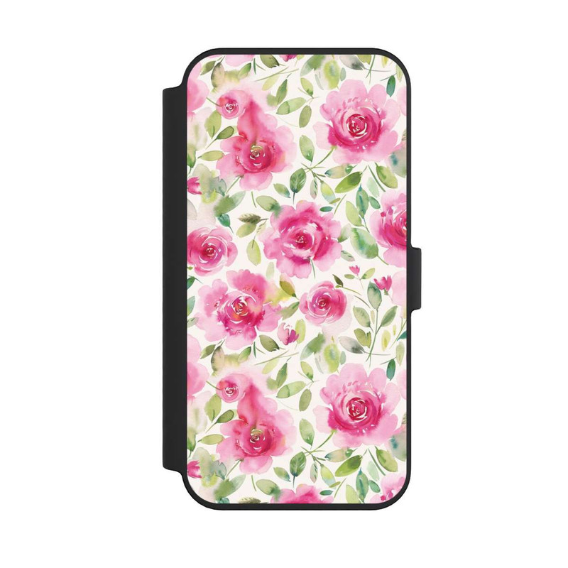iPhone 14 Pro Max NIVOflip Aquarell Frische Rosen