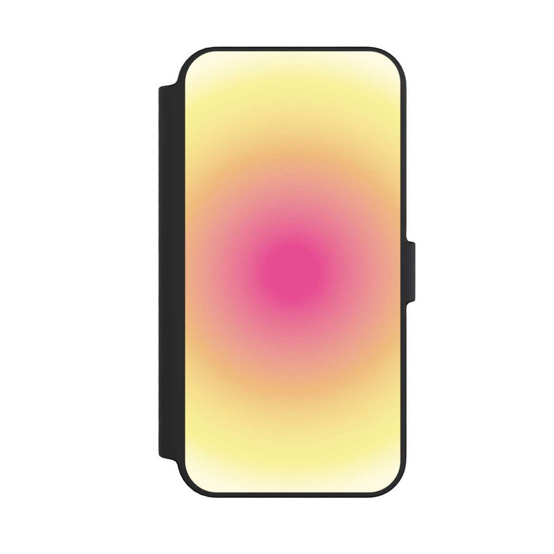 iPhone 14 Pro Max NIVOflip Aura yellow pink circle
