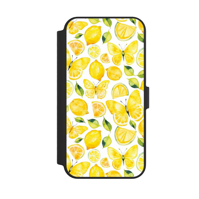 iPhone 14 Pro Max NIVOflip Citron et papillon