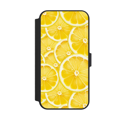 Apple iPhone 14 Pro Max NIVOflip Zitrone Muster