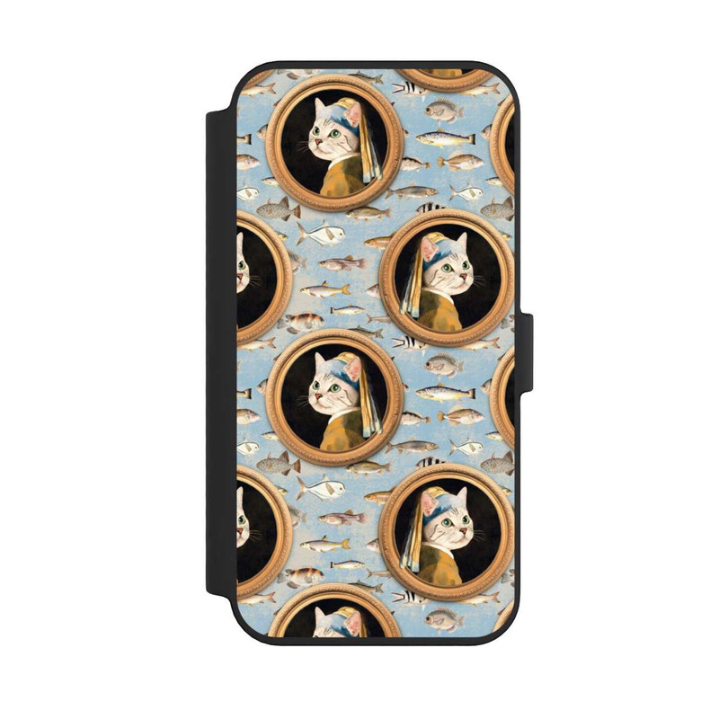 iPhone 14 Pro Max NIVOflip Katzen Muster