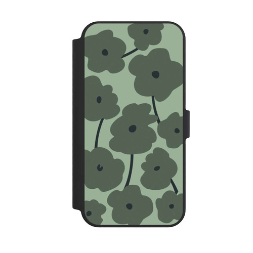Apple iPhone 14 Pro Max NIVOflip Fleurs Minimalistes Vertes