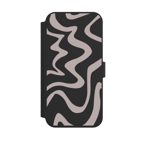 Apple iPhone 14 Pro Max NIVOflip Linien Wellig Transparent