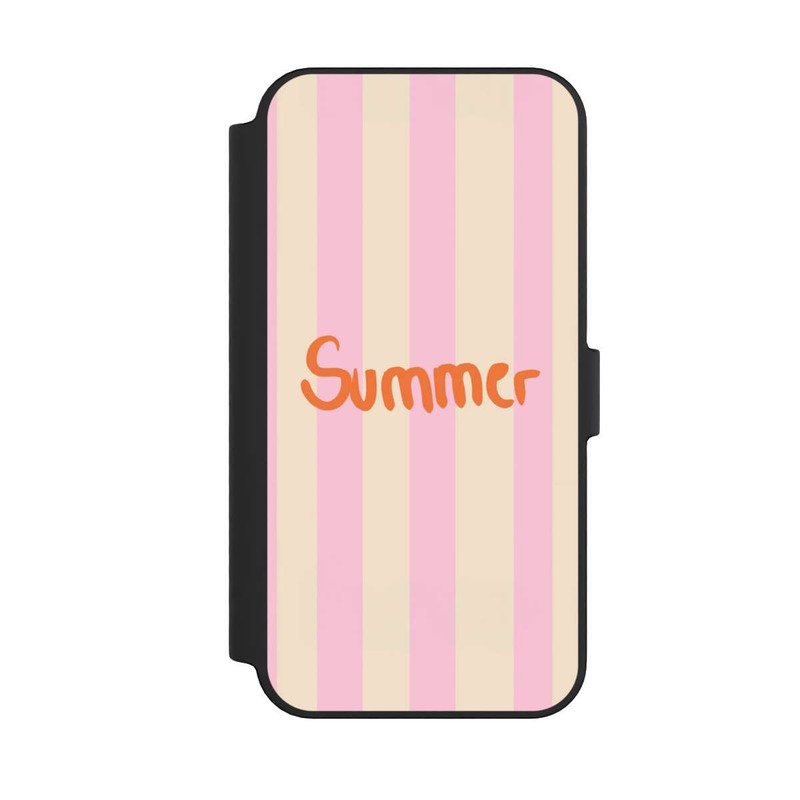 iPhone 14 Pro Max NIVOflip Summer Pink And Orange Stripes