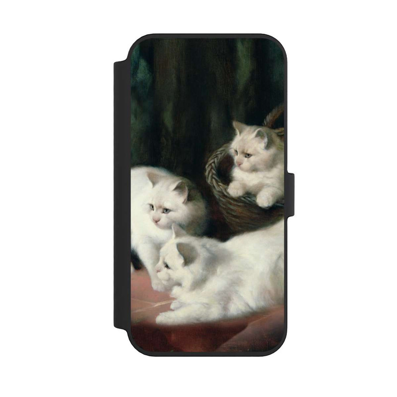 iPhone 14 Pro Max NIVOflip Three White Angora Kittens