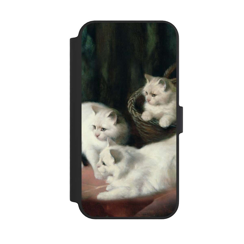 iPhone 14 Pro Max NIVOflip Three White Angora Kittens