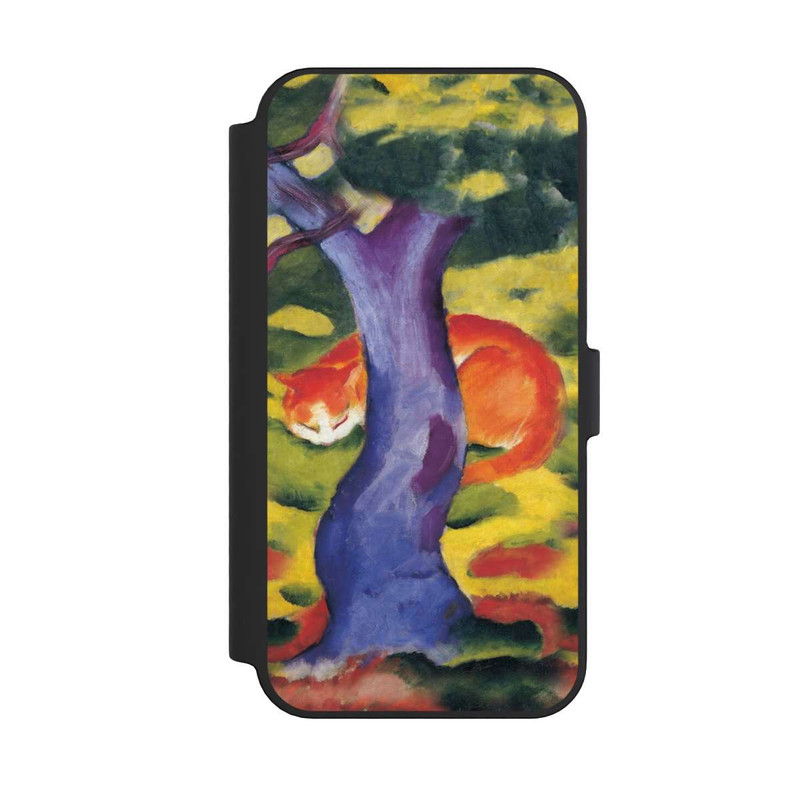 iPhone 14 Pro Max NIVOflip Cat Behind Tree by Franz Marc