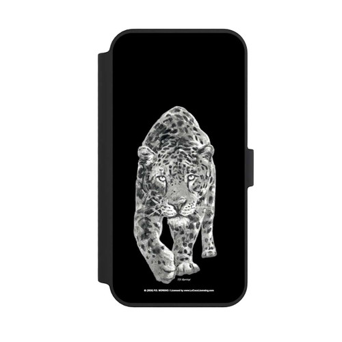 Apple iPhone 14 Pro Max NIVOflip Leopard Schwarz