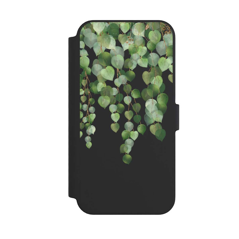 iPhone 14 Pro Max NIVOflip Eucalyptus Hanging Watercolor Transparent
