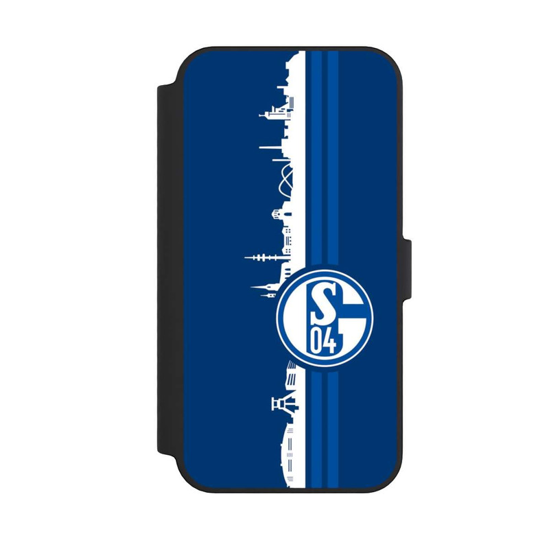 iPhone 14 Pro Max NIVOflip Schalke 04 Skyline Blau