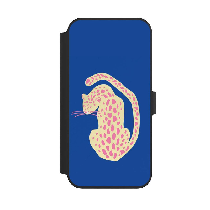 iPhone 14 Pro Max NIVOflip Blue Pink Cat