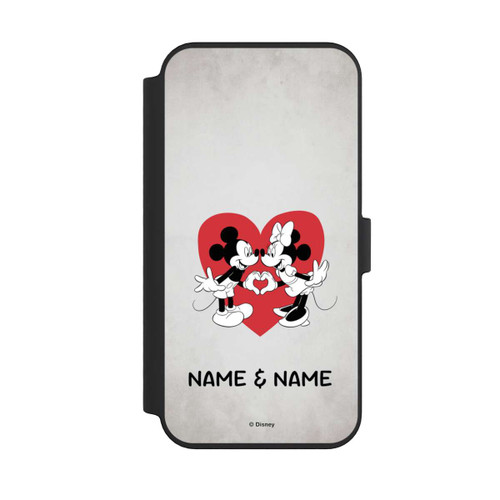 Apple iPhone 14 Pro Max NIVOflip Minnie und Micky Personalisierbar