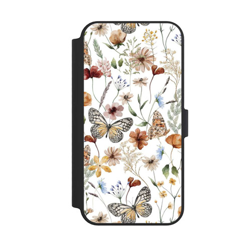 Apple iPhone 14 Pro Max NIVOflip Wildflowers and Butterflies Pattern