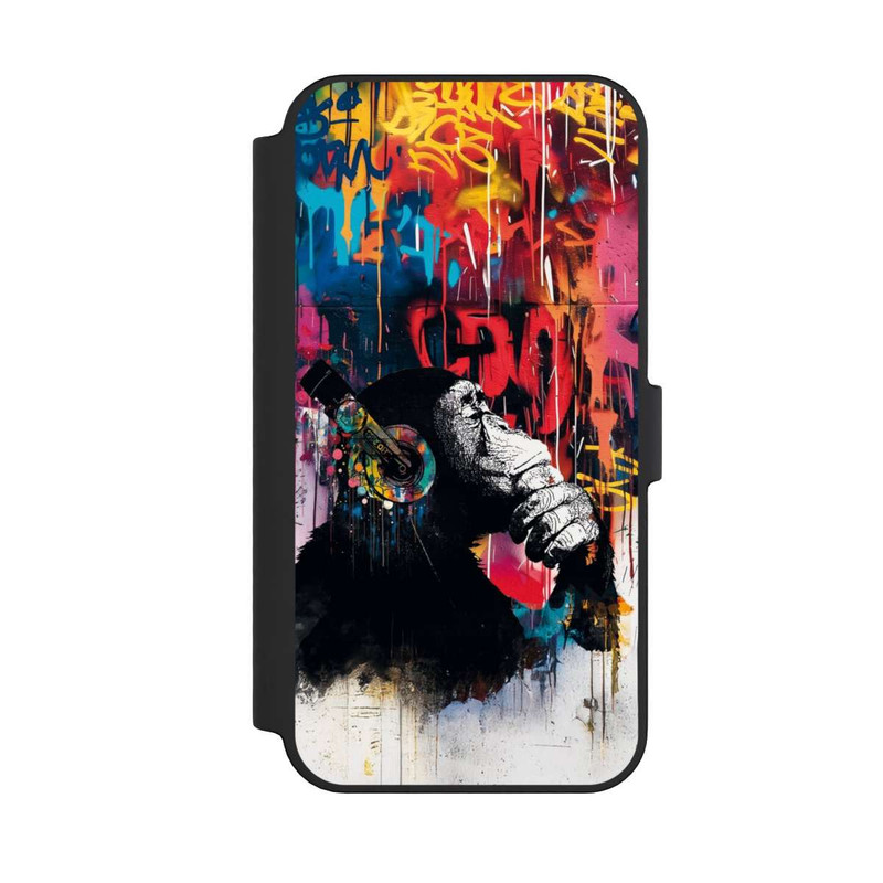 iPhone 14 Pro Max NIVOflip Chimp Blue Streetart