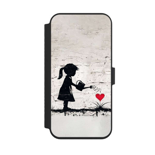 Apple iPhone 14 Pro Max NIVOflip Girl Watering Bunch of Flowers 