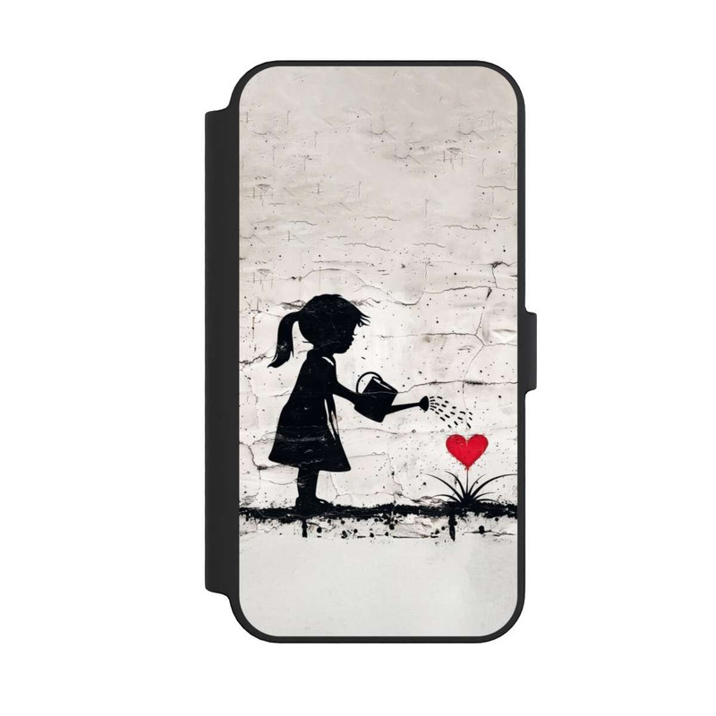 iPhone 14 Pro Max NIVOflip Girl Watering Bunch of Flowers 
