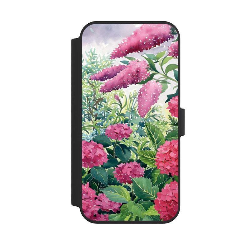 iPhone 14 Pro Max NIVOflip Garden Hydrangeas and Buddleia by Christopher Ryland