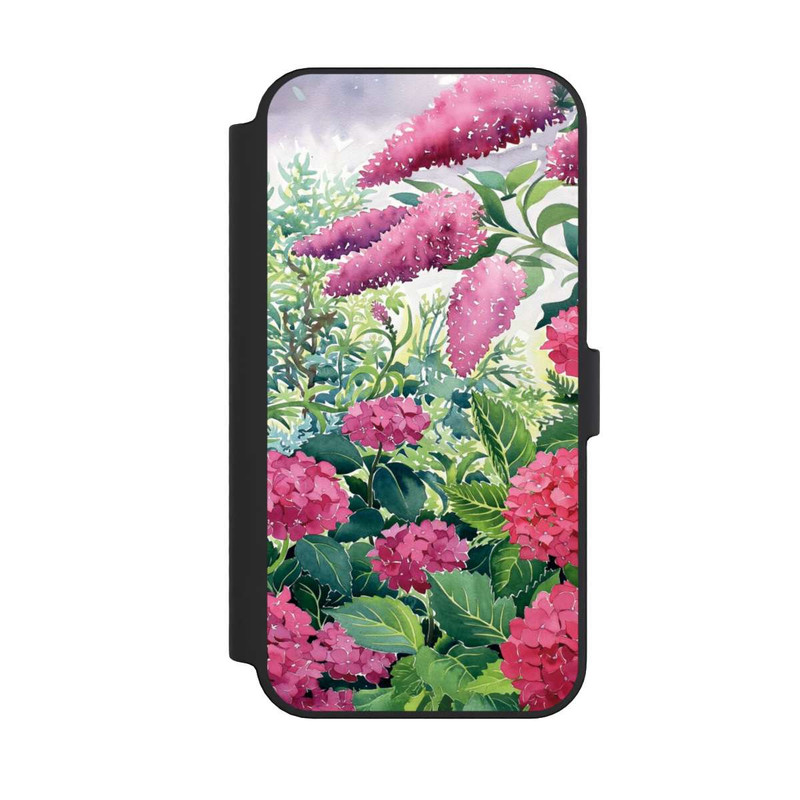 iPhone 14 Pro Max NIVOflip Garden Hydrangeas and Buddleia by Christopher Ryland