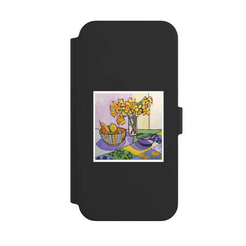 Apple iPhone 14 Pro Max NIVOflip Daffodil Patchwork, 2023, by Catherine J Martzloff
