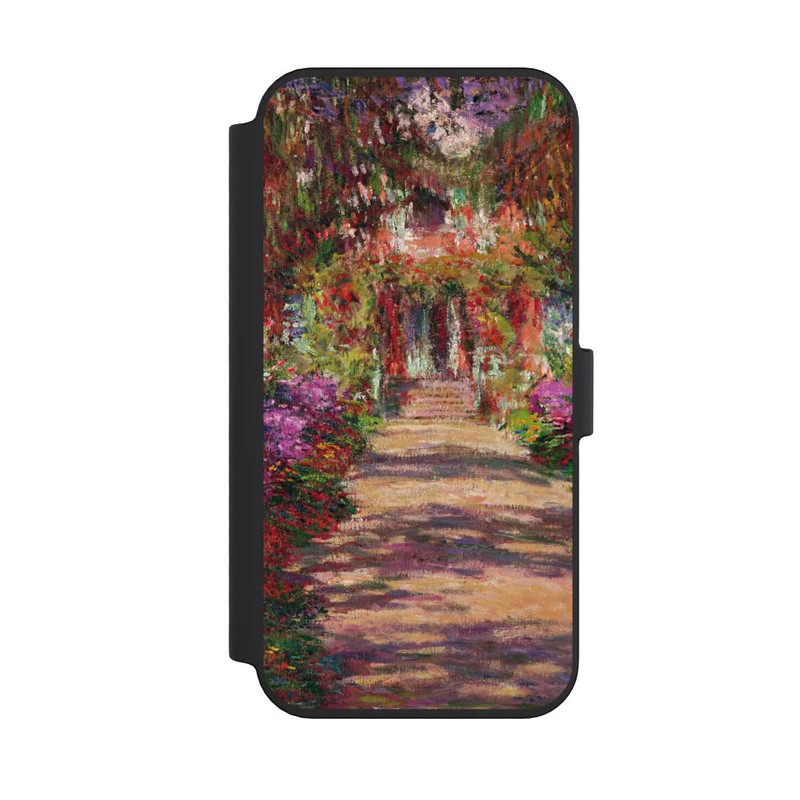 iPhone 14 Pro Max NIVOflip Eine Allee in Monets Garten in Giverny by Claude Monet