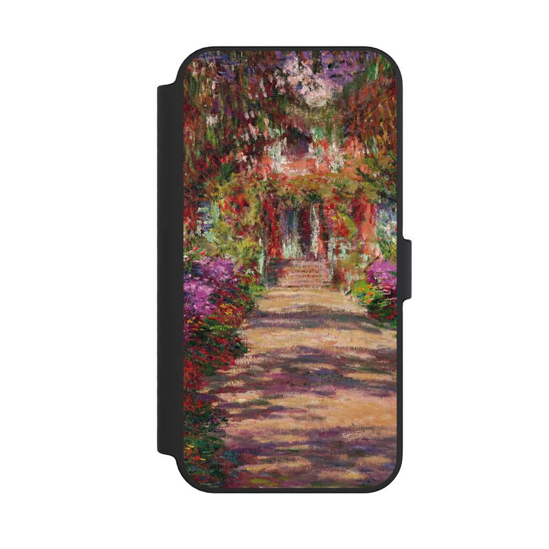 iPhone 14 Pro Max NIVOflip Eine Allee in Monets Garten in Giverny by Claude Monet