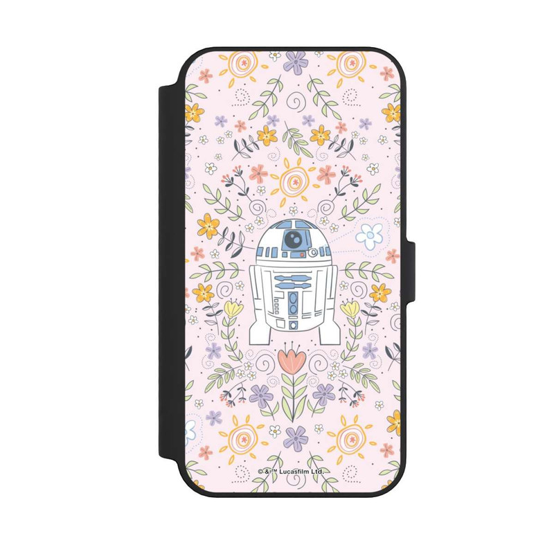 iPhone 14 Pro Max NIVOflip R2D2 Blumen Muster
