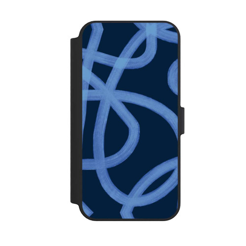 Apple iPhone 14 Pro Max NIVOflip Laced Up Tones of Blue