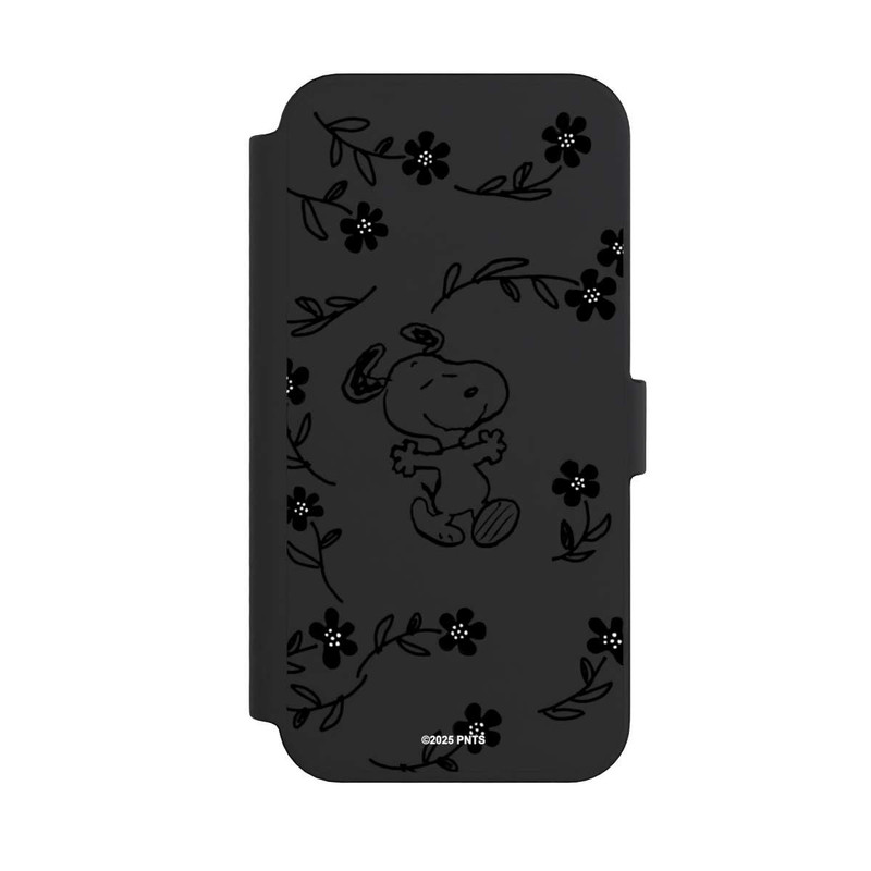 iPhone 14 Pro Max NIVOflip Snoopy und Flowers Transparent