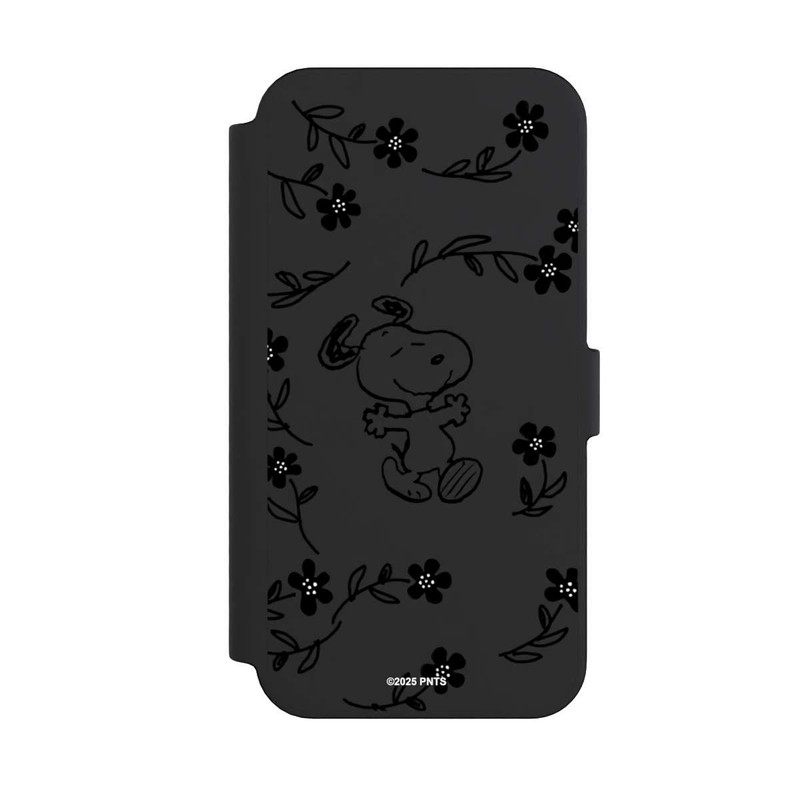 iPhone 14 Pro Max NIVOflip Snoopy und Flowers Transparent