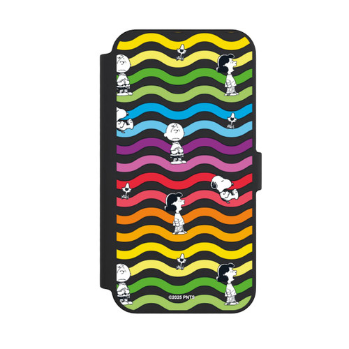Apple iPhone 14 Pro Max NIVOflip Snoopy Pattern Rainbow Transparent