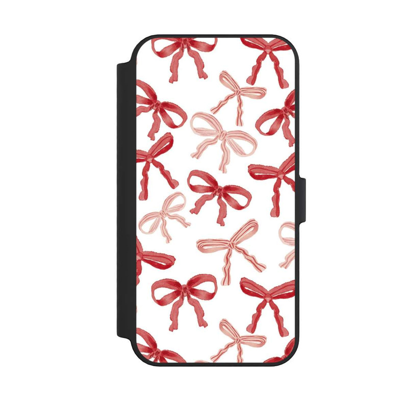 iPhone 14 Pro Max NIVOflip Red Bows Pattern