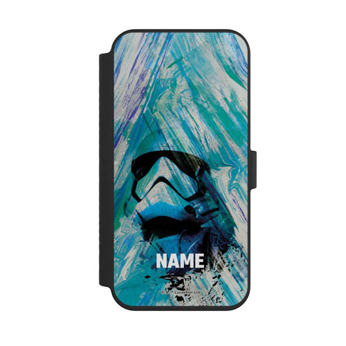 Apple iPhone 14 Pro Max NIVOflip Stormtrooper Watercolor Personalisierbar