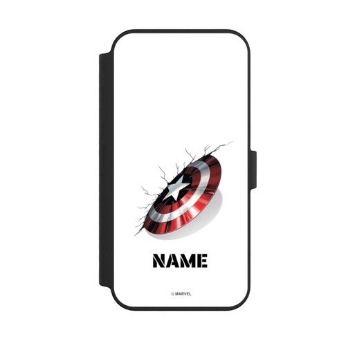 Apple iPhone 14 Pro Max NIVOflip Captain America Shield Personalisierbar