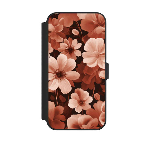 Apple iPhone 14 Pro Max NIVOflip Rote Negativblumen mit KI