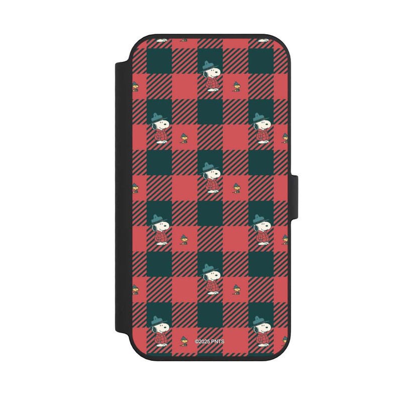 iPhone 14 Pro Max NIVOflip Peanuts Rot Schottenmuster
