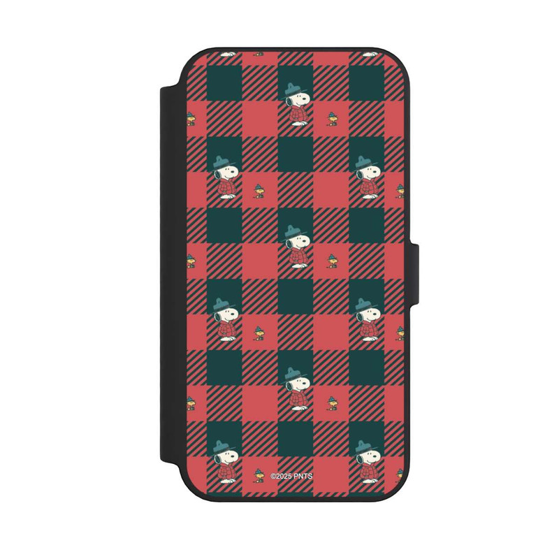 iPhone 14 Pro Max NIVOflip Peanuts Red Tartan Pattern