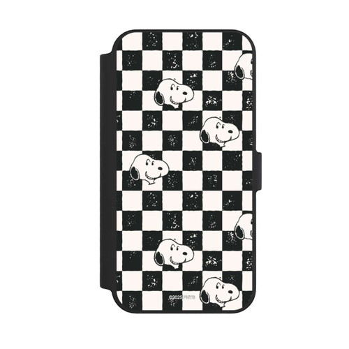 Apple iPhone 14 Pro Max NIVOflip Snoopy Heads Checked Pattern