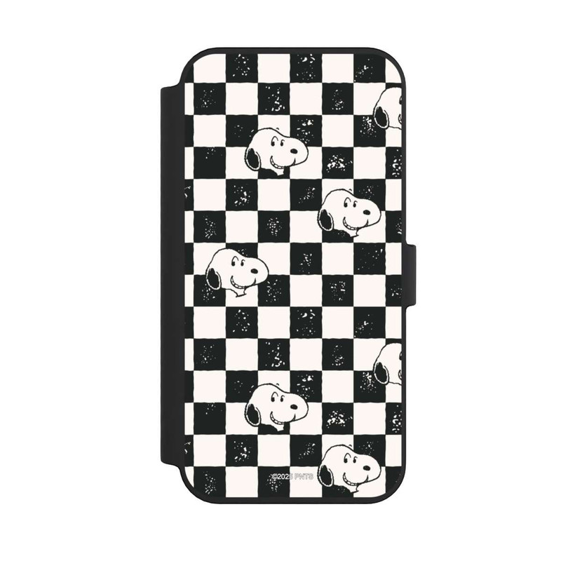 iPhone 14 Pro Max NIVOflip Snoopy Heads Checked Pattern