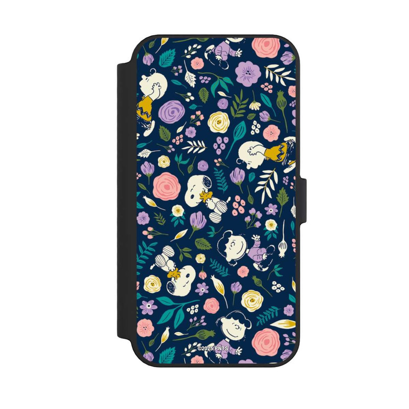 iPhone 14 Pro Max NIVOflip Peanuts Dark Flower Pattern