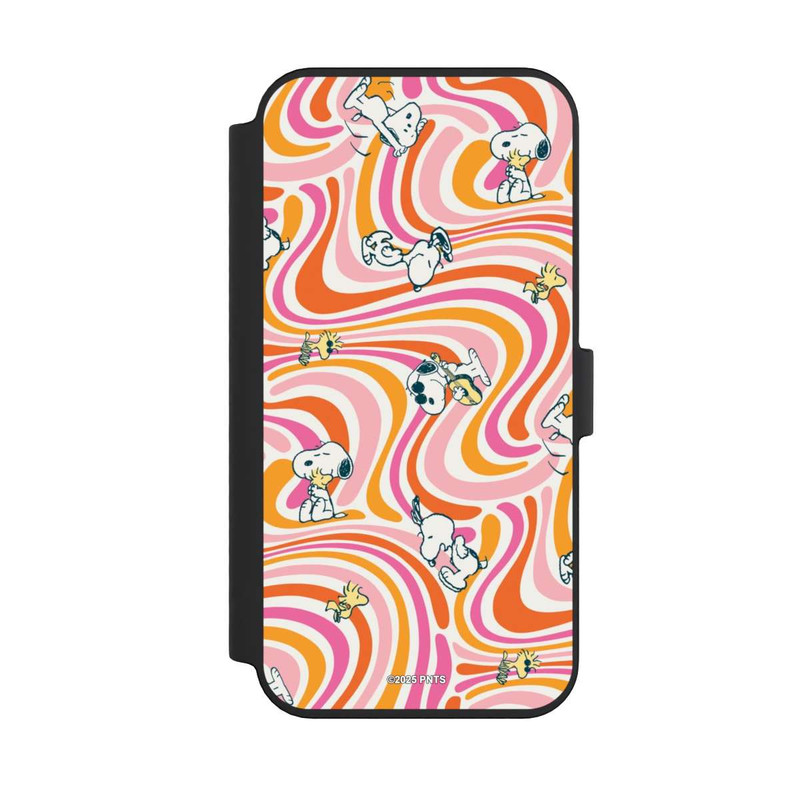 iPhone 14 Pro Max NIVOflip Peanuts Hippie Pattern Orange