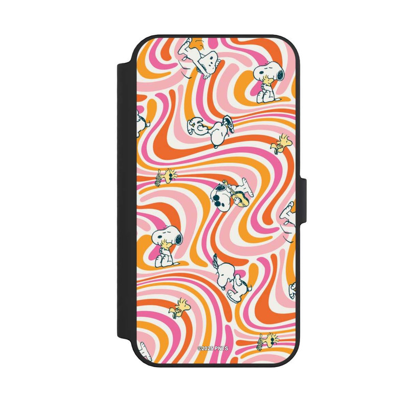 iPhone 14 Pro Max NIVOflip Peanuts Hippie Pattern Orange