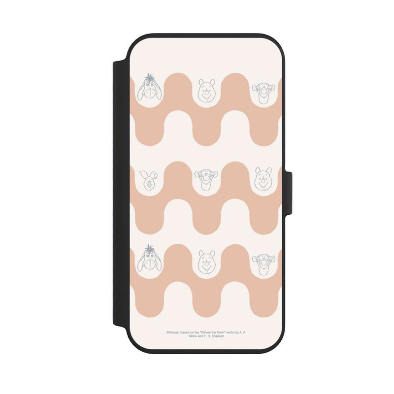 iPhone 14 Pro Max NIVOflip Winnie Puuh und Freunde Wellenmuster