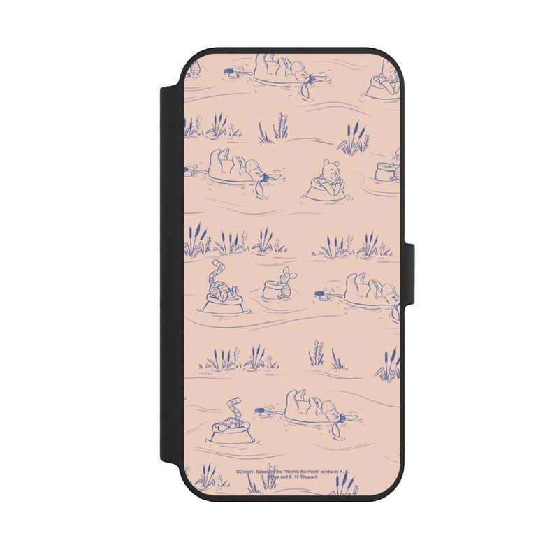 iPhone 14 Pro Max NIVOflip Winnie Puuh Keramik Muster Brücke Pink