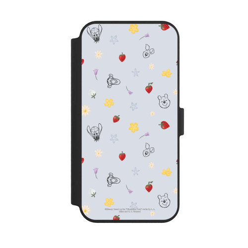 Apple iPhone 14 Pro Max NIVOflip Winnie the Pooh and Friends Strawberry Pattern Blue