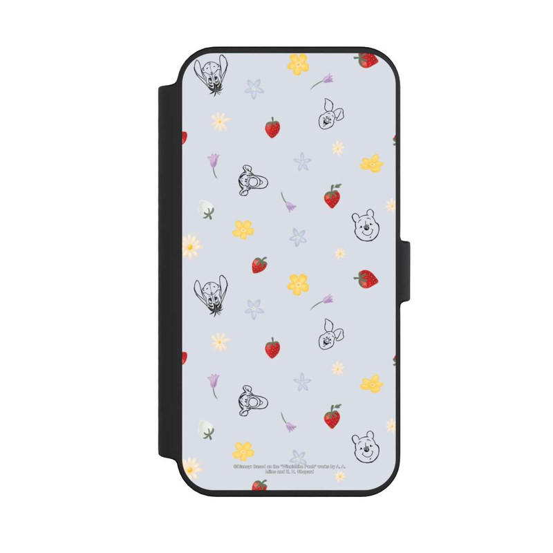 iPhone 14 Pro Max NIVOflip Winnie the Pooh and Friends Strawberry Pattern Blue