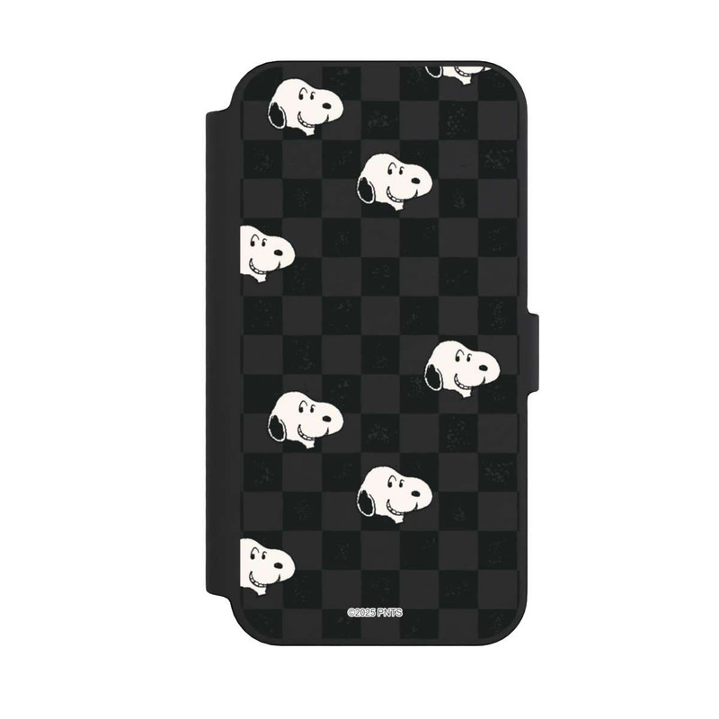 iPhone 14 Pro Max NIVOflip Snoopy Checked Pattern