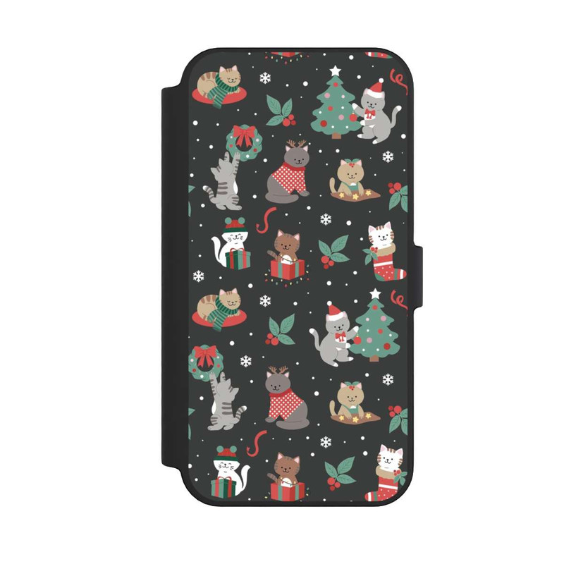 iPhone 14 Pro Max NIVOflip Christmas Festive Cute Holiday Kittens